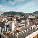 Torgalmenningen Town Square, Yet Quiet, Elevator In Building * Bergen