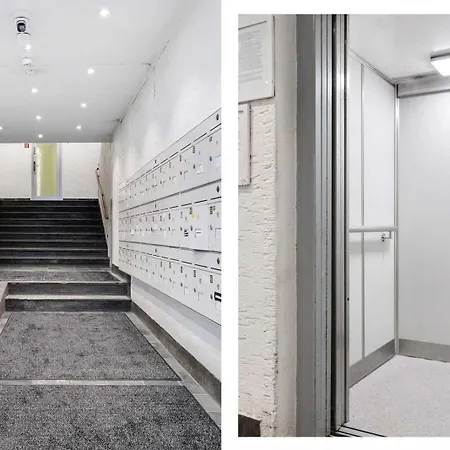 Апартаменты Torgalmenningen Town Square, Yet Quiet, Elevator In Building Берген