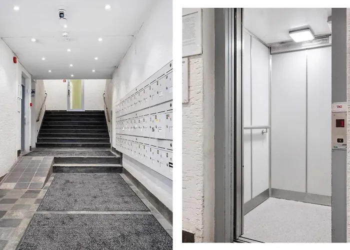 Lägenhet Torgalmenningen Town Square, Yet Quiet, Elevator In Building Bergen